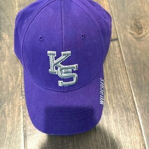 BASEBALL CAP captivating headwear KSTATE PURPLE OS NWOT